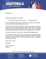 Angel and Noemi Lopez Prayer Letter: Growing Mission Churches