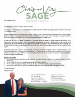 Chris and Viry Sage Prayer Letter: Amazing and Wonderful Things!