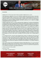 Josh and Heather Hedderman Prayer Letter: It's Go Time!