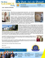 Brian and Liesl George Prayer Letter: God Is Blessing!