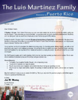 Luis and Carolina Martinez Prayer Letter: 25 Year of Service in Puerto Rico!