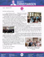 Scott Christiansen Prayer Letter: One-Month Furlough Completed