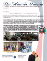 Andres and Dora Amoros Prayer Letter: Anniversary Marathon 2023