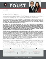 Zach and Cassandra Foust Jr. Prayer Letter: Very Full Weeks of Ministry