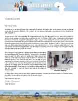 Caleb and Emily Christiansen Prayer Letter: Thanking God for His Protection