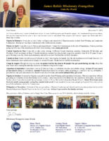 James and Linda Belisle Prayer Letter: Review and Rejoice!