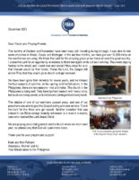 Mark and Kim Palmani Prayer Letter: Blessings on Furlough