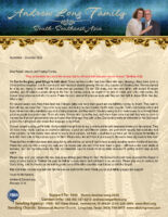 Andrew and Denise Long Prayer Letter: Big Surprise on Christmas Eve!