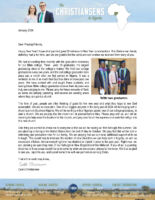 Caleb and Emily Christiansen Prayer Letter: Largest Graduating Class of College's History!