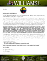 Chris and Irene Williams Prayer Letter: Airplane Update