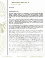 Corey and Elizabeth McDonald Prayer Letter: Gilbert Adoniram McDonald Has Arrived!