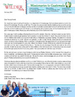 Daniel and Misty Wilder Prayer Letter: New Church Plant!