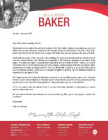 Keith and Theresa Baker Prayer Letter: Christmas Blessings