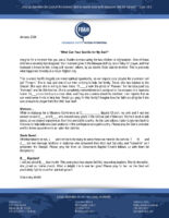 Missionary #6505 Prayer Letter: "What Can Your God Do for My Son?"