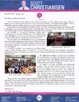 Scott Christiansen Prayer Letter: Developing Disciplines for 2024