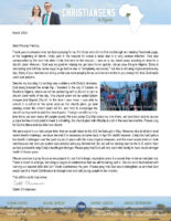 Caleb and Emily Christiansen Prayer Letter: A New Church Plant