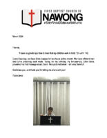 Eddie and Sindy Arold Prayer Letter: No Greater Joy!