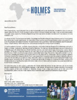 Mark and Sabrina Holmes Prayer Letter: Graduation and Travels