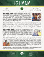Team Ghana National Pastor Spotlight: We Give God the Glory for Them All!
