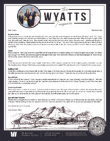 Jerry and Rachel Wyatt III Prayer Letter: A Divine Appointment