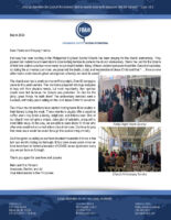 Mark and Kim Palmani Prayer Letter:  Anniversary Services