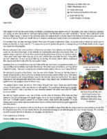 Montana and Kellie Morrow Prayer Letter: Driven by Our Love and Faith for Jesus Christ