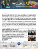 Paul and Jolie Sock Prayer Letter: Easter Joys