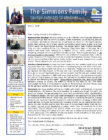 Tim and Christa Simmons Prayer Letter: Our First Service!