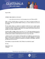 Angel and Noemi Lopez Prayer Letter: Wonderful Youth Program Initiated